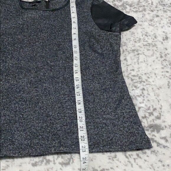 Talbots wool blend short sleeve shirt size L EUC - Picture 8 of 8